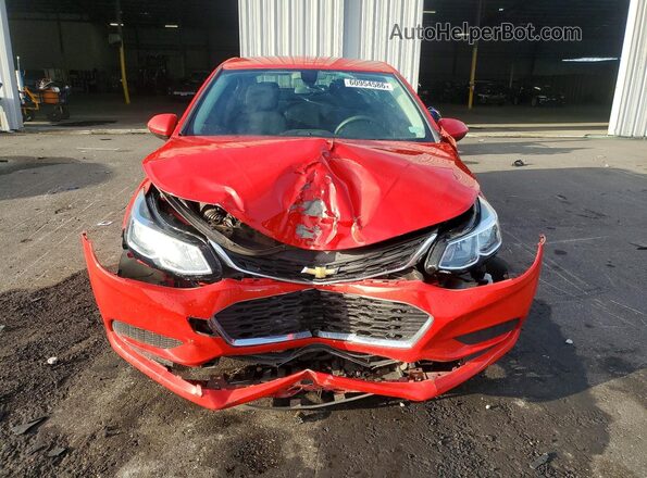 1G1BC5SM2J7129078 2018 CHEVROLET CRUZE Красный Вид спереди