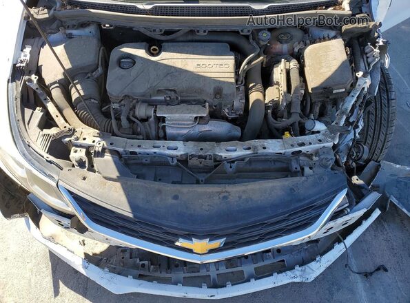 1G1BC5SM2J7170231 2018 CHEVROLET CRUZE Белый Вид задней части салона