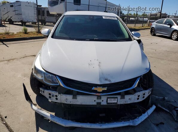 1G1BC5SM2J7170231 2018 CHEVROLET CRUZE Белый Вид спереди