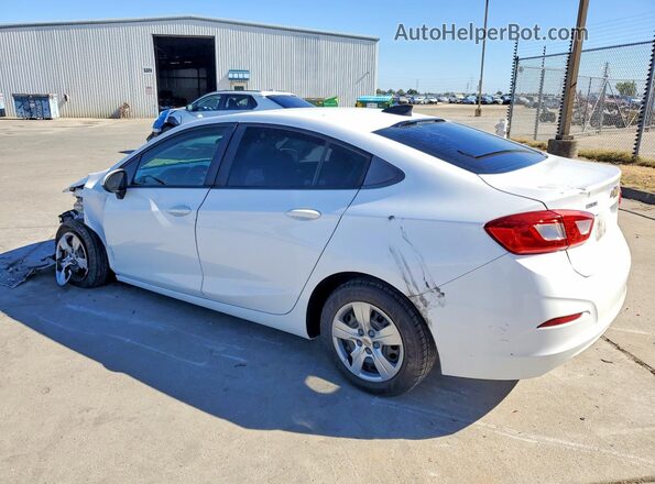 1G1BC5SM2J7170231 2018 CHEVROLET CRUZE Белый Задняя левая четверть