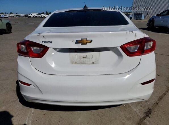 1G1BC5SM2J7170231 2018 CHEVROLET CRUZE Белый Вид сзади
