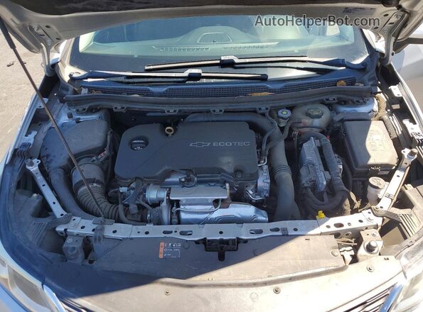 1G1BC5SM3H7184617 2017 CHEVROLET CRUZE Серебряный Вид задней части салона
