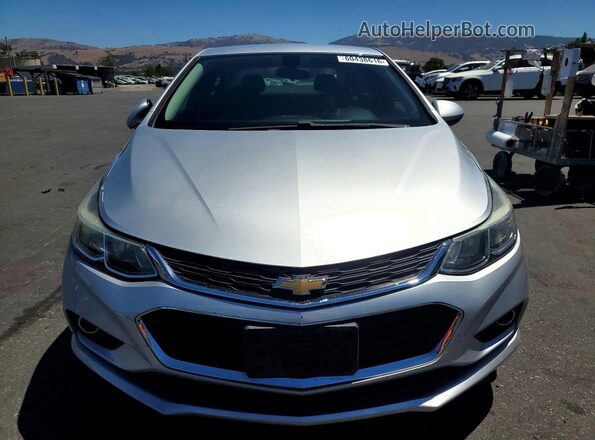 1G1BC5SM3H7184617 2017 CHEVROLET CRUZE Серебряный Вид спереди