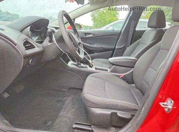 1G1BC5SM4H7130419 2017 CHEVROLET CRUZE Red Սալոնի դիմացի տեսք