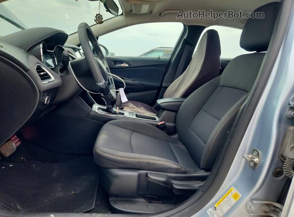 1G1BC5SM5H7212658 2017 CHEVROLET CRUZE Silver წინა სალონის ხედი