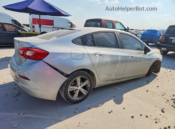 1G1BC5SM7H7210376 2017 CHEVROLET CRUZE Серебряный Задняя правая четверть