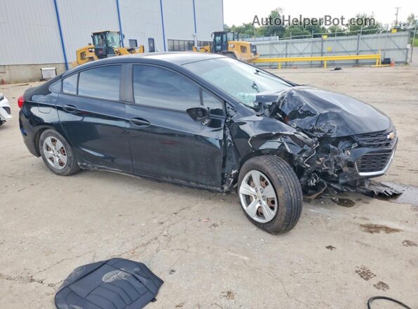 1G1BC5SM7H7253115 2017 CHEVROLET CRUZE Black Przód prawy