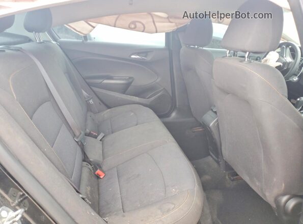 1G1BC5SM7H7253115 2017 CHEVROLET CRUZE Black Widok tylnych siedzeń