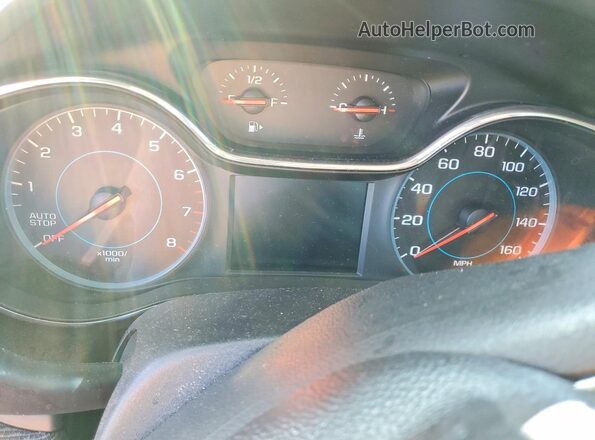 1G1BC5SM8H7149684 2017 CHEVROLET CRUZE White Instrument cluster view