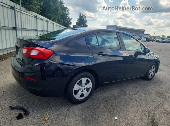 1G1BC5SM9J7204309 2018 CHEVROLET CRUZE Черный Задняя правая четверть