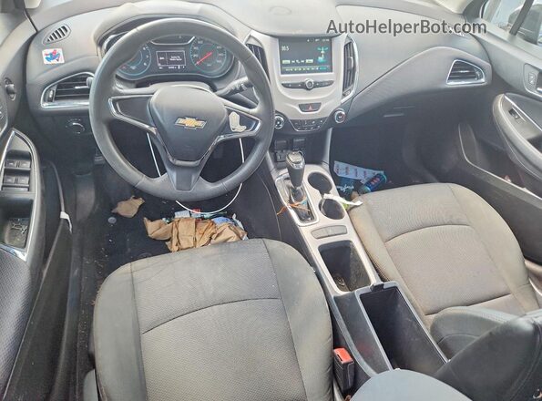 1G1BC5SM9J7204309 2018 CHEVROLET CRUZE Черный Вид панели приборов