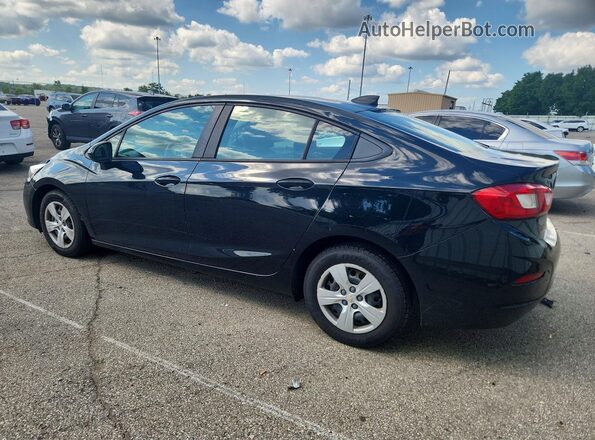 1G1BC5SM9J7204309 2018 CHEVROLET CRUZE Черный Задняя левая четверть