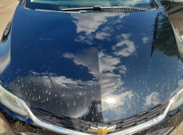 1G1BC5SM9J7204309 2018 CHEVROLET CRUZE Черный Вид задней части салона