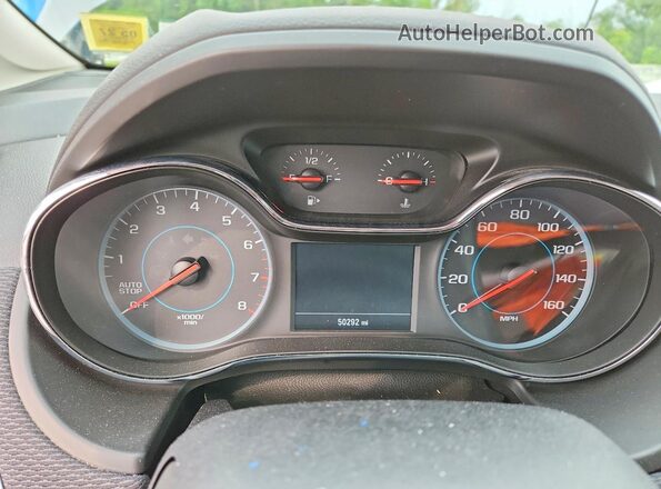 1G1BE5SM0J7145337 2018 CHEVROLET CRUZE Gray Vista del cuadro de instrumentos