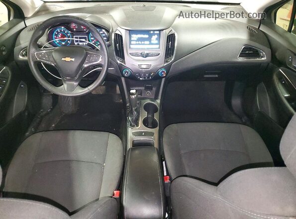 1G1BE5SM2J7163399 2018 CHEVROLET CRUZE Угольный Вид панели приборов