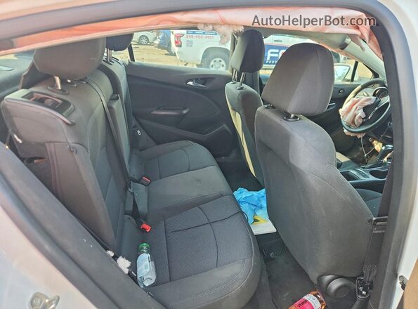 1G1BE5SM3K7119106 2019 CHEVROLET CRUZE White Rear seats view