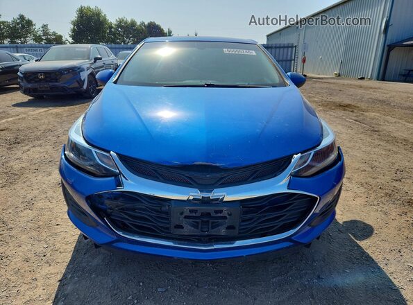 1G1BE5SM4K7111497 2019 CHEVROLET CRUZE Blue Вид спереду