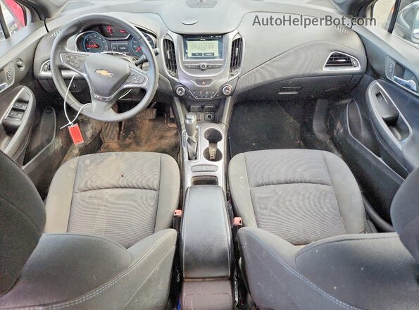 1G1BE5SM5G7260184 2016 CHEVROLET CRUZE Blue Widok deski rozdzielczej