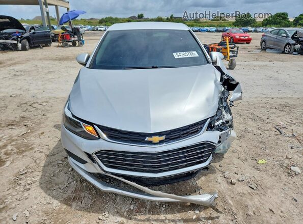 1G1BE5SM5H7125627 2017 CHEVROLET CRUZE Серебряный Вид спереди