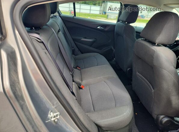1G1BE5SM6H7258736 2017 CHEVROLET CRUZE Серый Вид задних сидений