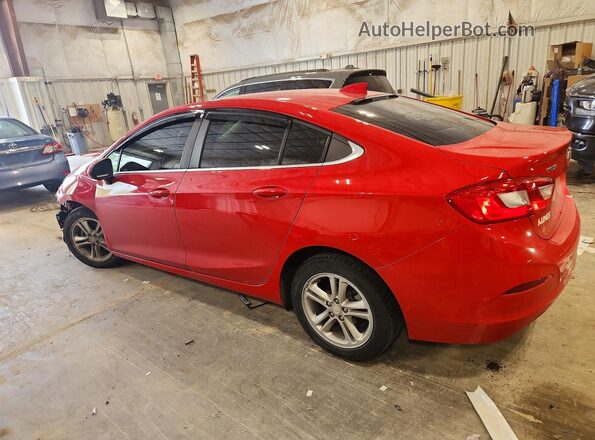 1G1BE5SM8H7224751 2017 CHEVROLET CRUZE Red უკანა მარცხენა