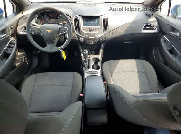 1G1BE5SM9J7200433 2018 CHEVROLET CRUZE Blue Առջևի վահանակի տեսք