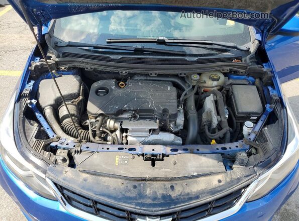 1G1BE5SM9J7200433 2018 CHEVROLET CRUZE Blue Սալոնի հետևի տեսք