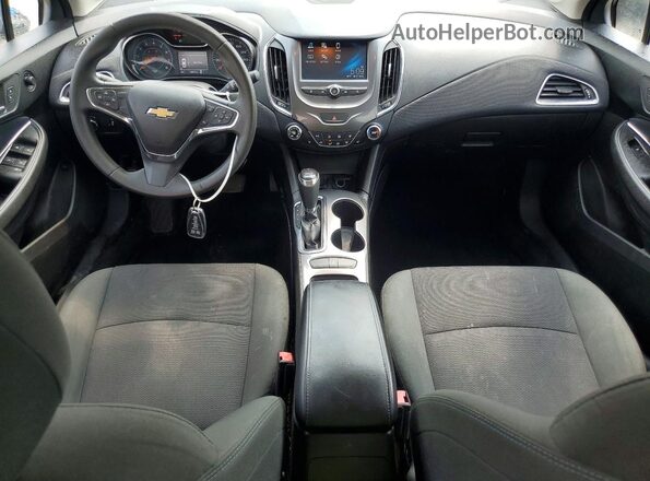 1G1BE5SMXG7312389 2016 CHEVROLET CRUZE Черный Вид панели приборов