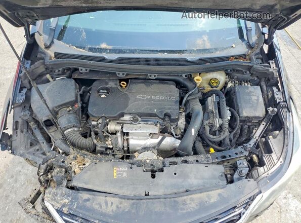 1G1BF5SM0H7249575 2017 CHEVROLET CRUZE Black Rear interior view