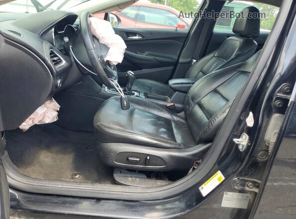 1G1BF5SM0H7249575 2017 CHEVROLET CRUZE Black Front interior view