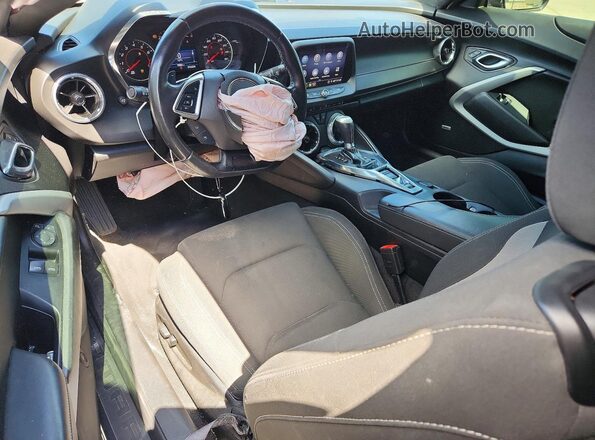 1G1FB1RX5L0111246 2020 CHEVROLET CAMARO Black წინა პანელის ხედი