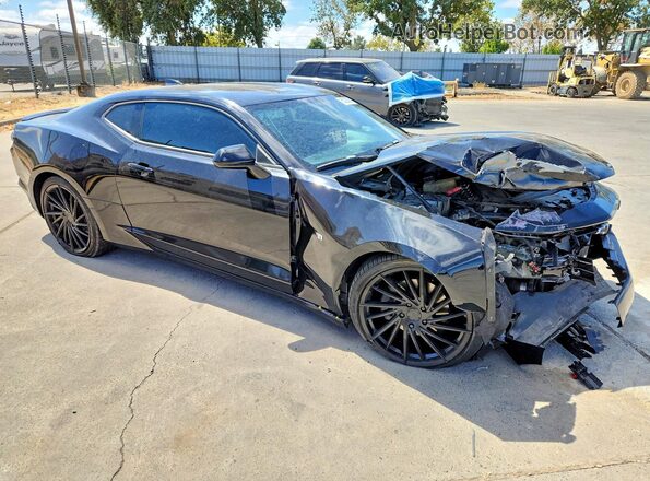 1G1FB1RX5L0111246 2020 CHEVROLET CAMARO Black წინა მარჯვენა