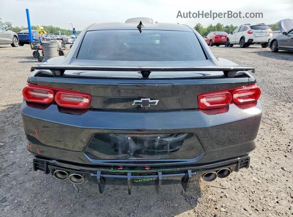 1G1FD1RS7R0107299 2024 CHEVROLET CAMARO Black Вид ззаду