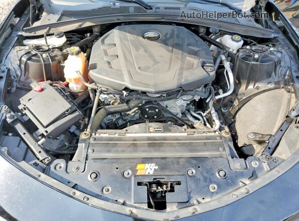1G1FD1RS7R0107299 2024 CHEVROLET CAMARO Black Вид задньої частини салону