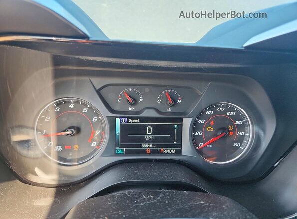 1G1FD1RX1H0171123 2017 CHEVROLET CAMARO Gray ხელსაწყოთა პანელის ხედი