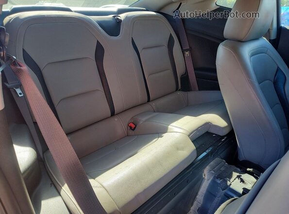 1G1FD1RX1H0171123 2017 CHEVROLET CAMARO Gray უკანა სავარძლების ხედი