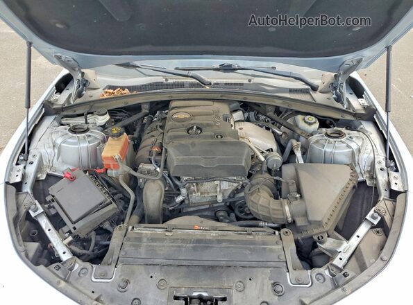 1G1FD3DX4J0121048 2018 CHEVROLET CAMARO Silver უკანა სალონის ხედი