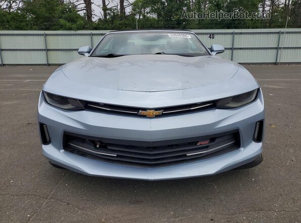 1G1FD3DX4J0121048 2018 CHEVROLET CAMARO Silver წინა ხედი