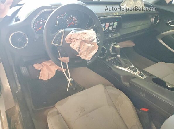 1G1FF1R73H0198544 2017 CHEVROLET CAMARO Silver Vista del salpicadero