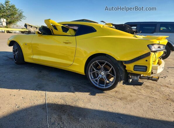 1G1FF1R75H0187349 2017 CHEVROLET CAMARO Yellow Trasero izquierdo