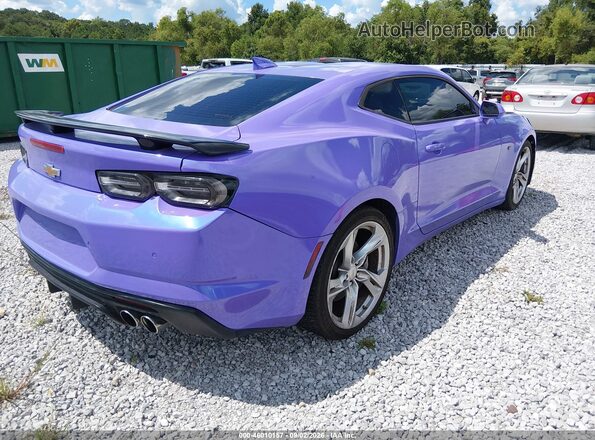 1G1FF1R76M0132838 2021 CHEVROLET CAMARO Purple Tył prawy