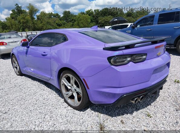 1G1FF1R76M0132838 2021 CHEVROLET CAMARO Purple Tył lewy