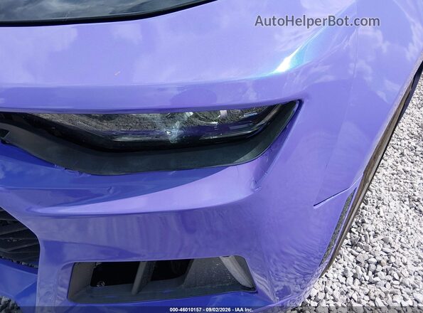 1G1FF1R76M0132838 2021 CHEVROLET CAMARO Purple Widok z przodu