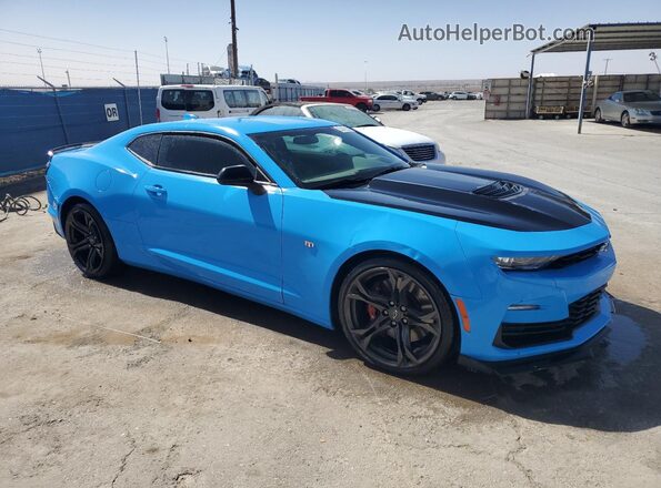 1G1FF1R76P0147618 2023 CHEVROLET CAMARO Blue Front right