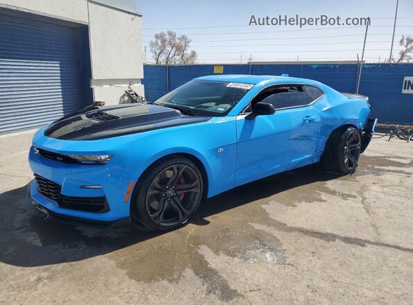 1G1FF1R76P0147618 2023 CHEVROLET CAMARO Blue 360 interior view