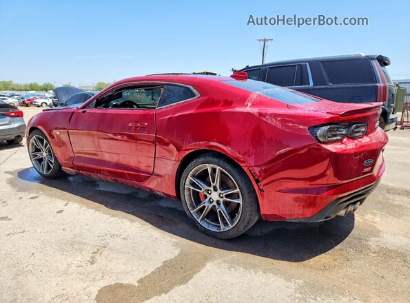 1G1FH1R76N0108258 2022 CHEVROLET CAMARO Red Задня ліва чверть