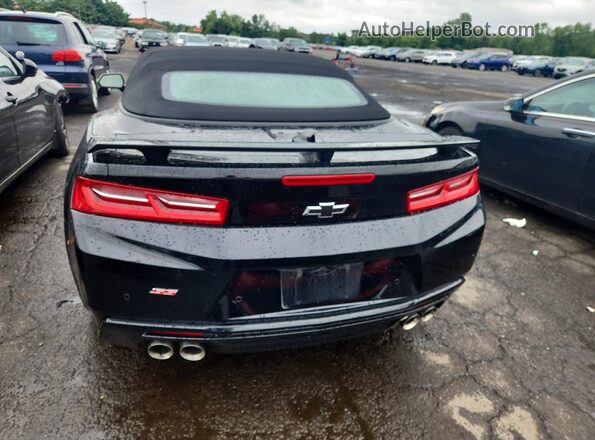 1G1FH3D73H0122853 2017 CHEVROLET CAMARO Black Widok z tyłu