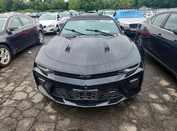 1G1FH3D73H0122853 2017 CHEVROLET CAMARO Black Widok z przodu
