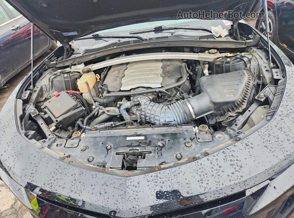 1G1FH3D73H0122853 2017 CHEVROLET CAMARO Black Widok wnętrza z tyłu