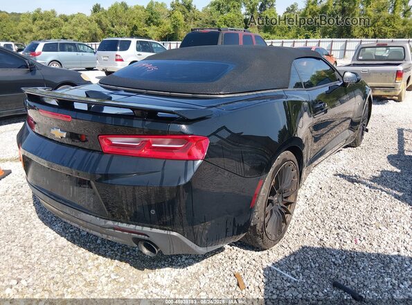 1G1FH3D74H0119945 2017 CHEVROLET CAMARO Black უკანა მარჯვენა